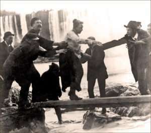 Annie Edson Taylor AKA Barrel Annie, First To Go Over Niagara Falls in Barrel