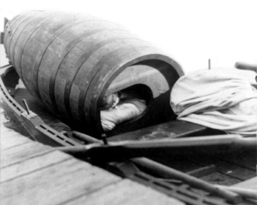 Annie Edson Taylor AKA Barrel Annie, First To Go Over Niagara Falls in Barrel