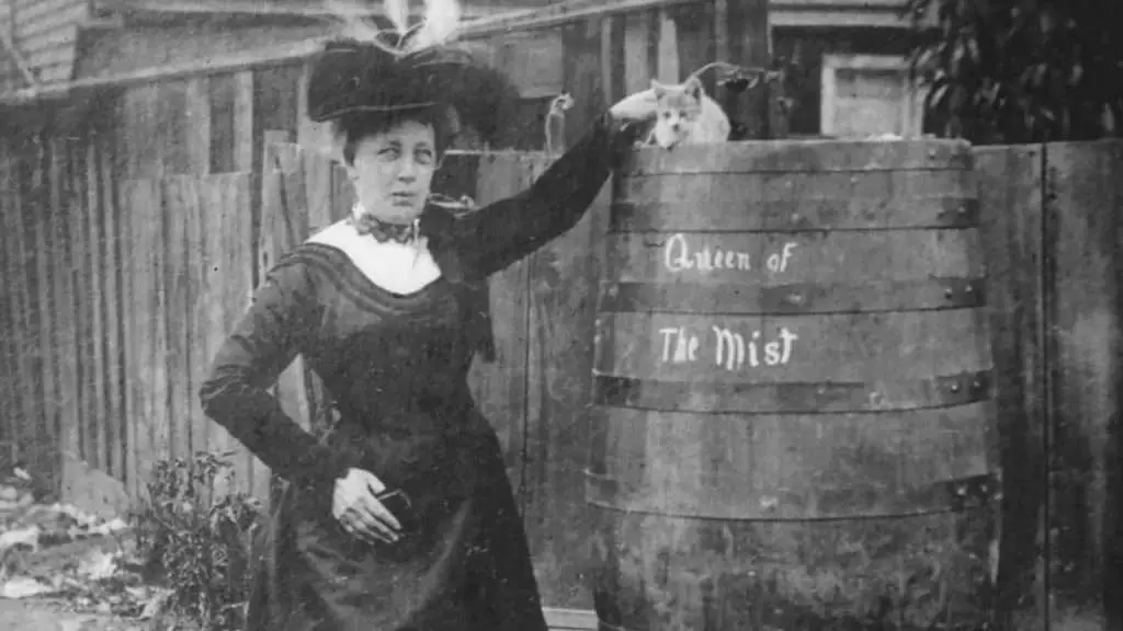 Annie Edson Taylor AKA Barrel Annie, First To Go Over Niagara Falls in Barrel