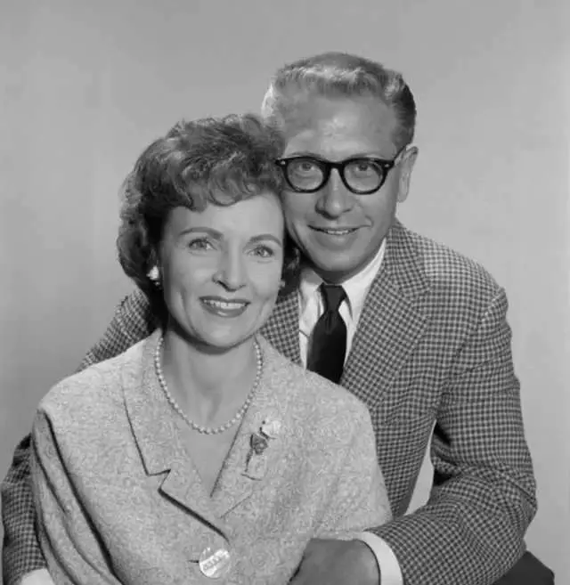 betty white in 1962, shortly after her marriage to Allen Ludden.